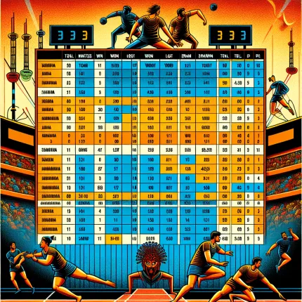Pkl points table matches